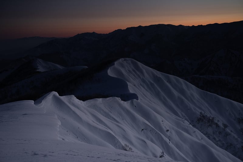 Mountain Landscape at Sunset